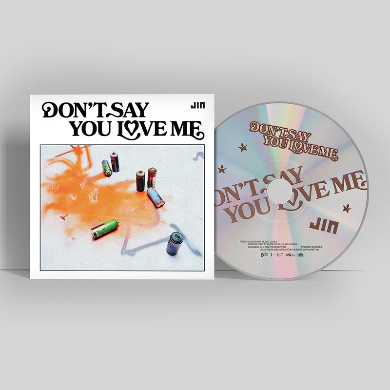 Don't Say You Love Me - Instrumental Single CD