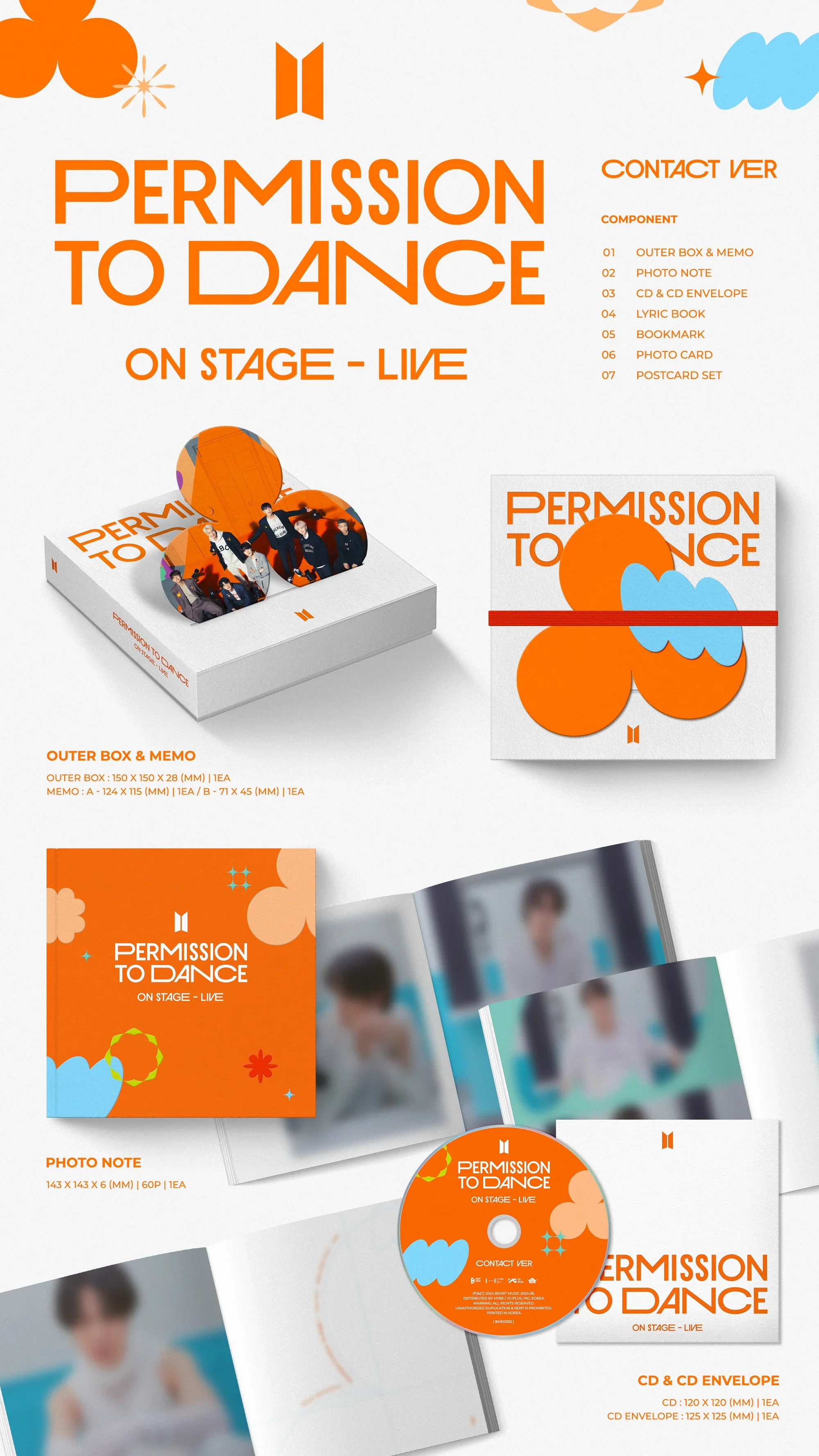 PERMISSION TO DANCE ON STAGE - LIVE (Contact ver.) - Image 2