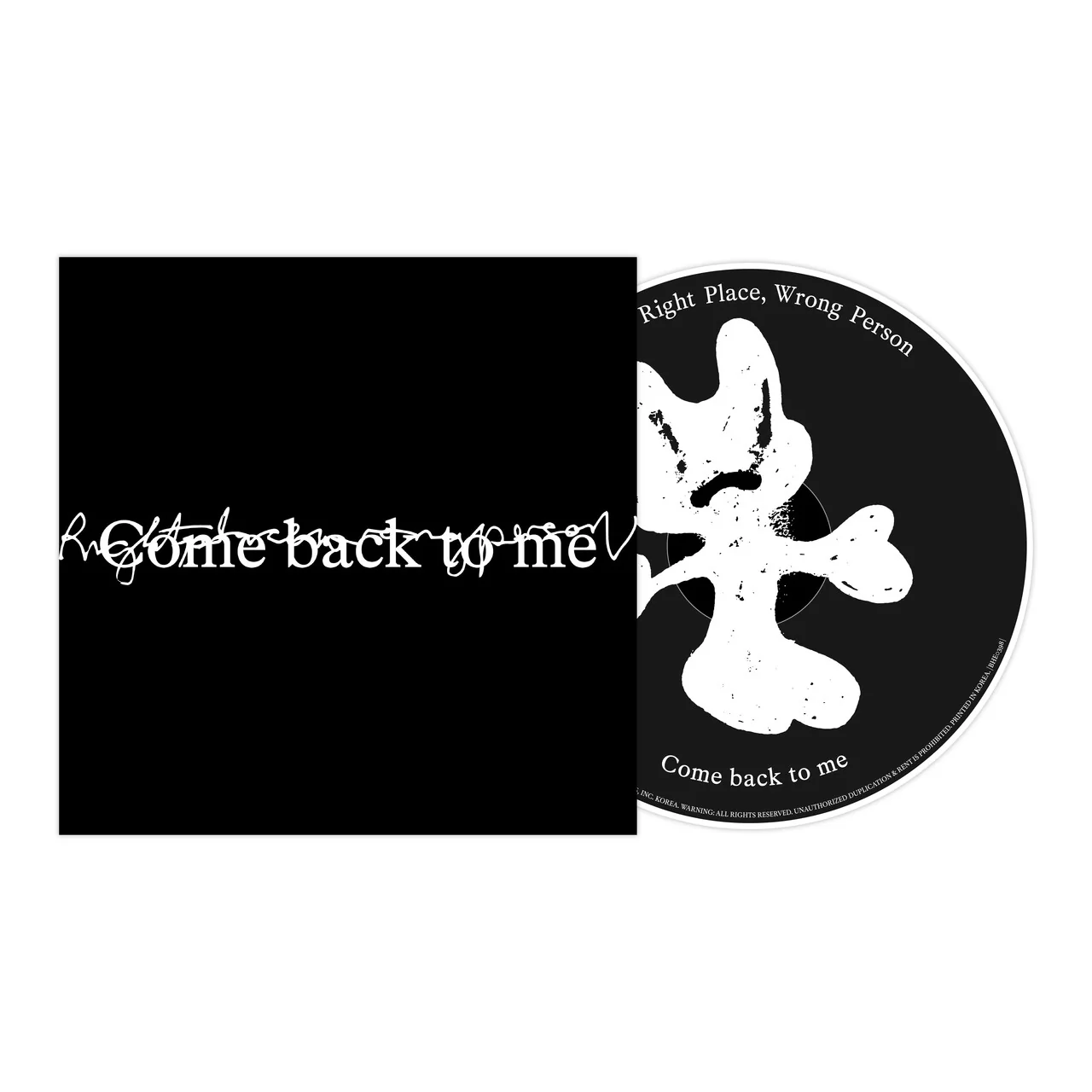 RM - Come back to me Single CD