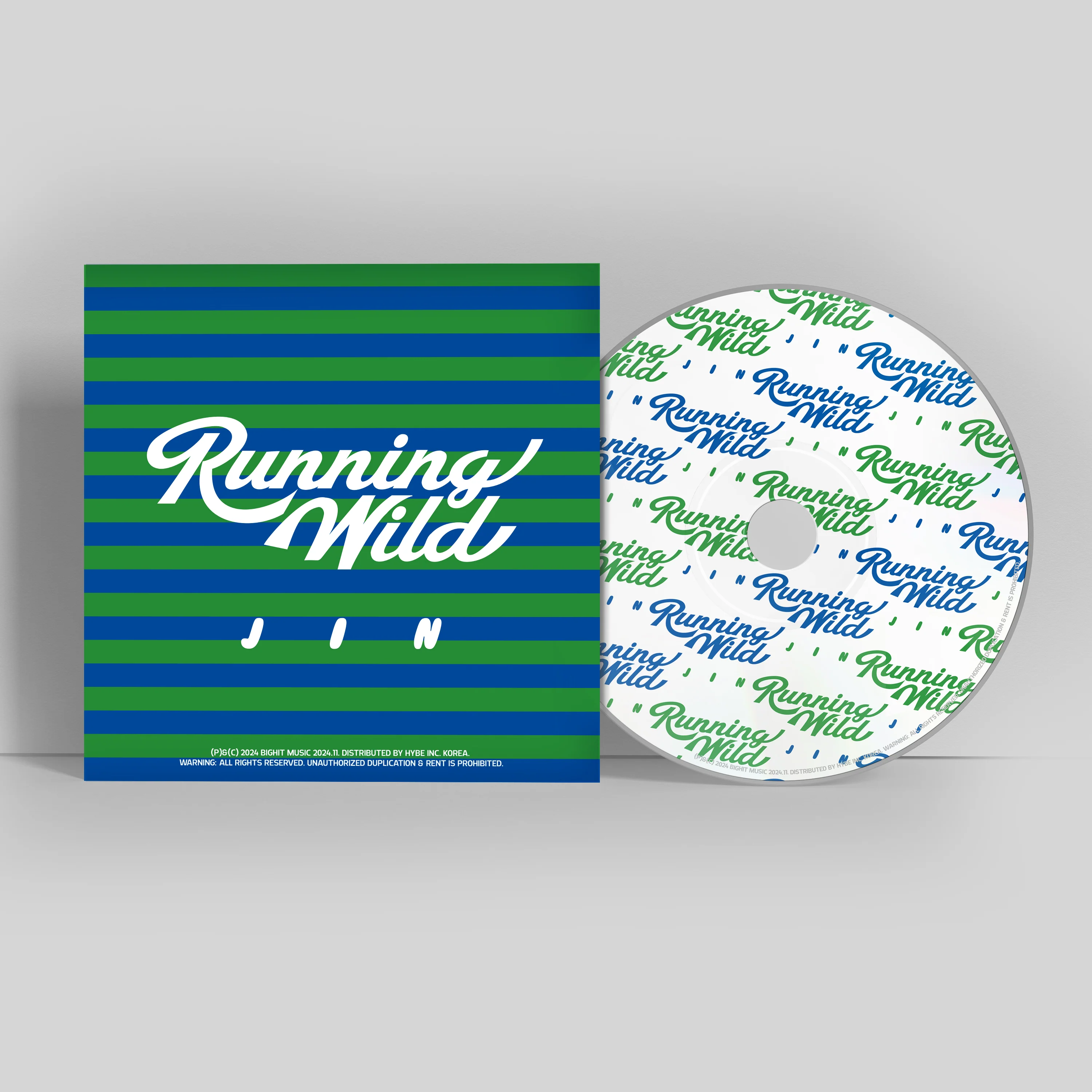 Running Wild - Instrumental CD Single