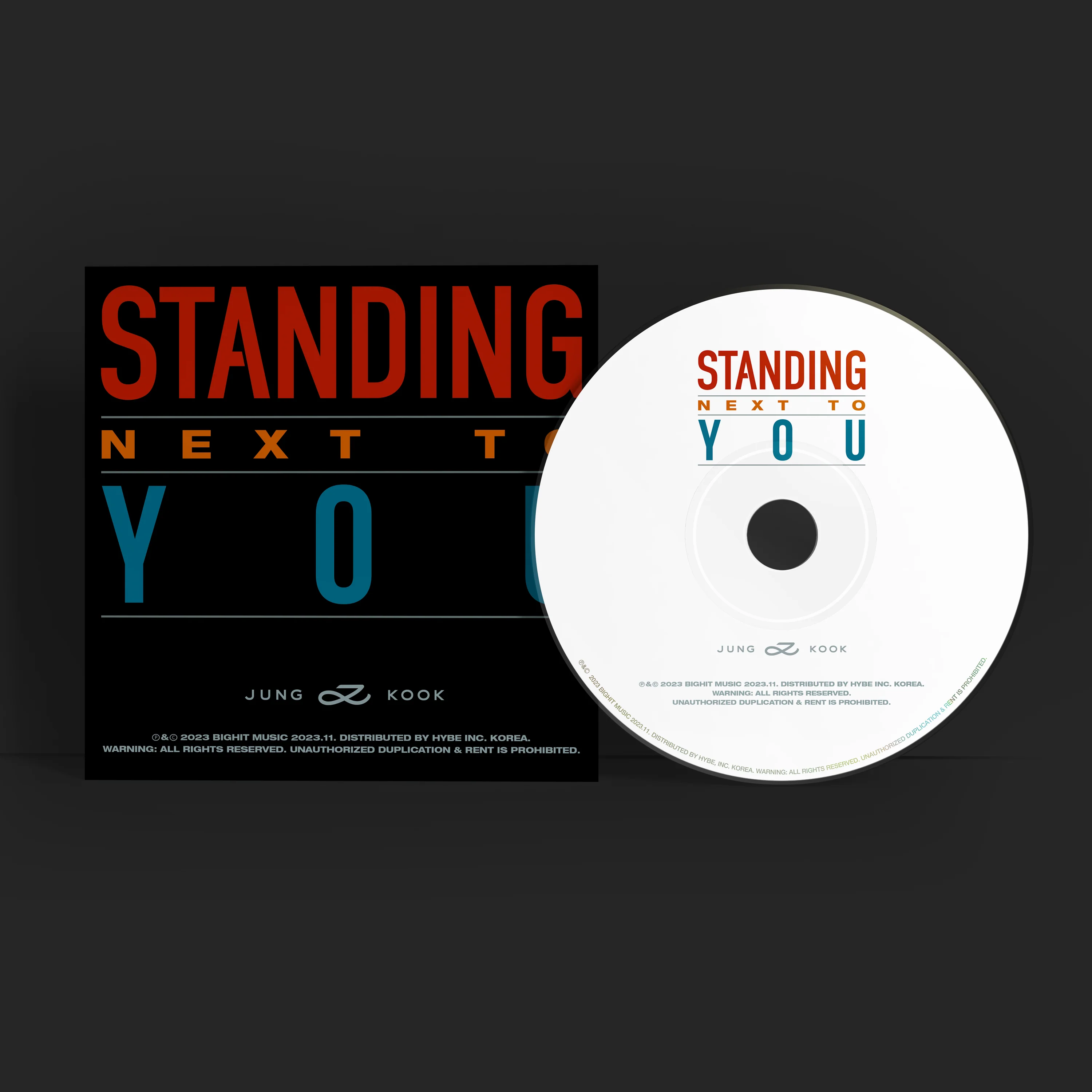 Standing Next to You: CD Single